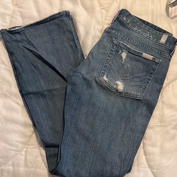 7 For All Mankind Lexie ‘A’ Pocket Jeans 💜 - Picture 2 of 8